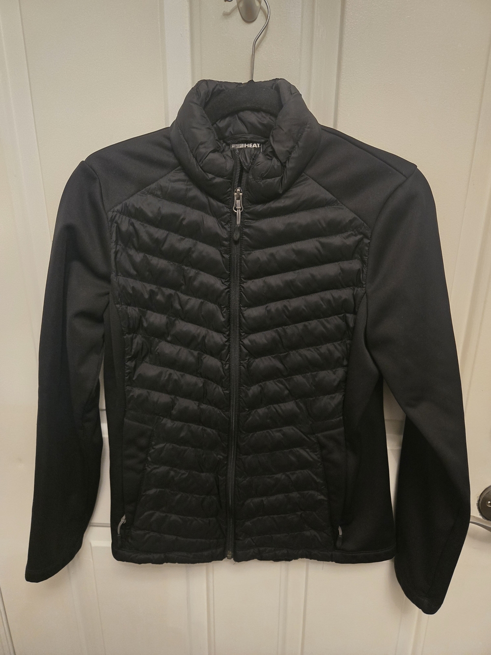 32 Degrees Kids Black Quilted Puffer Jacket